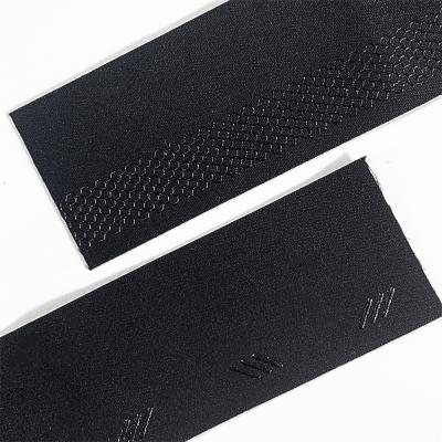 Stretchy non slip silicone gripper printed elastic waist band nylon stretch elastic for clothes