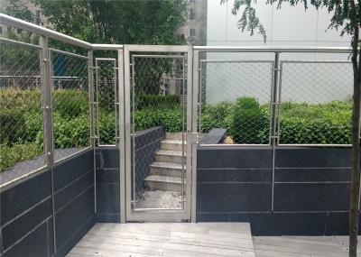 304 316l Stainless Steel Metal Wire Rope Mesh For Security Animal Zoo Wire Mesh