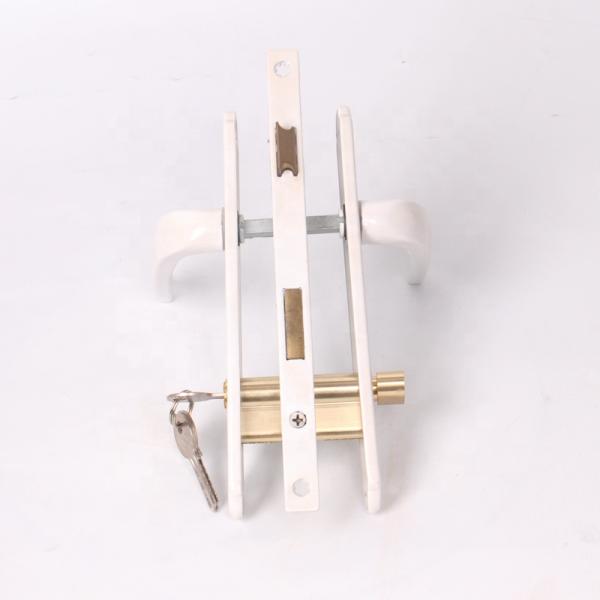 Hot selling aluminum plastic door lock plastic steel door lock handle lock door and window accessories