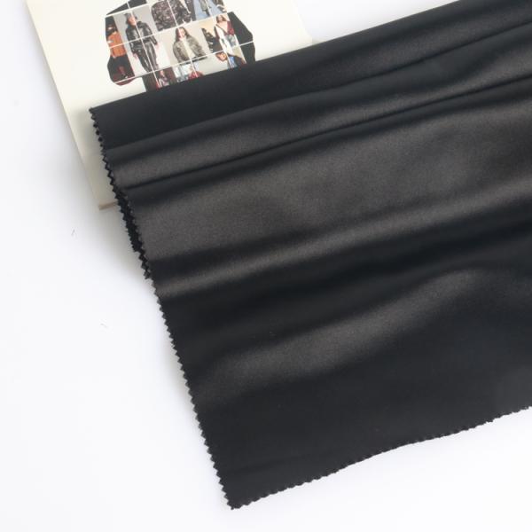 Stretch 50d*75d Spandex Recycled Polyester Satin Fabric Multifunction