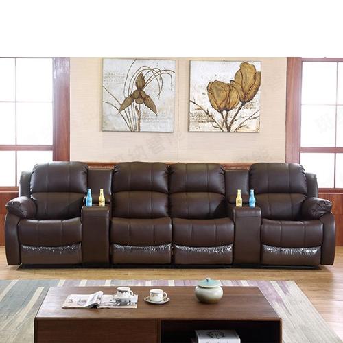 Multifunctional Massage Telescopic Intelligent Electric Sofa Luxury Modern Minimalist Combination Cinema Sofa
