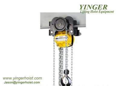 KACC Manual Chain Hoist Lever Block 10m Lifting Height With Monorail Trolley manual chain block hoist