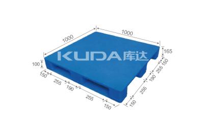 Warehouse export used  1010A Tablet sichuan words PLASTIC PALLET（BUILT-IN STEEL TUBE）from china
