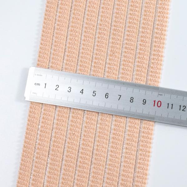 Medical sports custom wide soft woven elastic waistband for medical wrist strap ankle strap