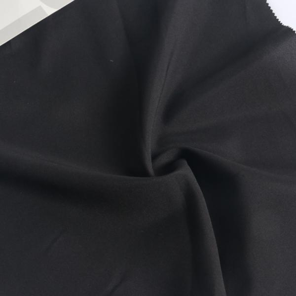 Eco Friendly Recycled 75d Polyester Pongee Material Customized Color For Women