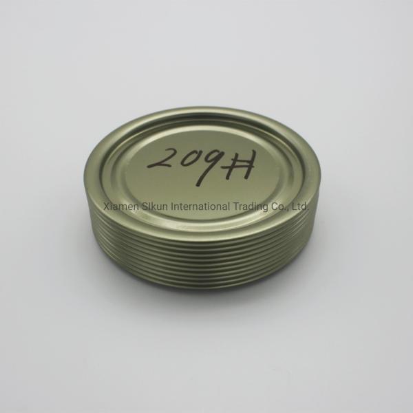 Whole Sale 209# Tinplate End Easy Open Lid for Tin Can