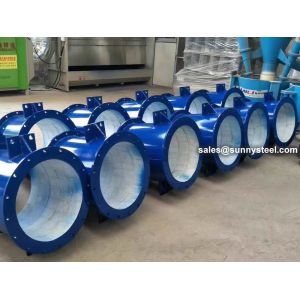 Ceramic tile lined pipes