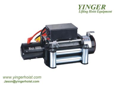 4x4 Off Road Truck Electric Winch Hoist 10000lbs Capacity With Wireless Control