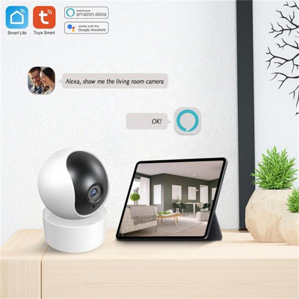 Glomarket Smart Mini Wifi Cameras 2/3MP Tuya APP Wireless Remote Control Two-way Audio HD Alarm Cctv Camera