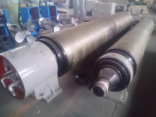 Long Life Paper Making Machine Parts Metal Vacuum Press Roller