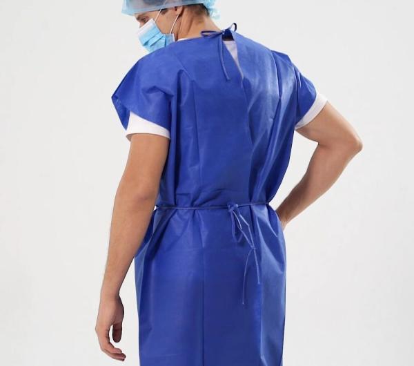 SBPP 3 Layers SMS Cardinal Health Chemo Gowns Hospital Chemotherapy Gowns For Sale