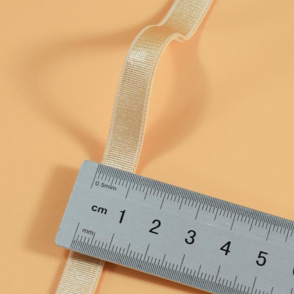 Eco-friendly clear bra strap elastic brassiere strap lingerie bra accessories custom nylon shiny elastic band