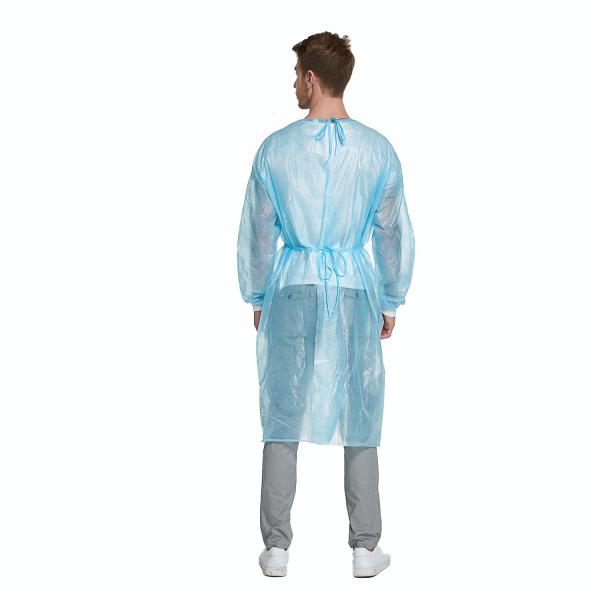 S&J Water Proof Isolation Gown Hospital level 2/level3/level4 pp+pe sms Isolation Gown