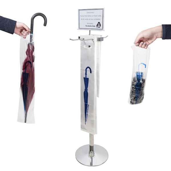 small business idea wet umbrella bag stand PC UBS-02