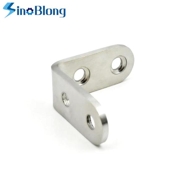 Aluminum Stamping Blanks Round Auto Parts Bending Process Nickle Plating