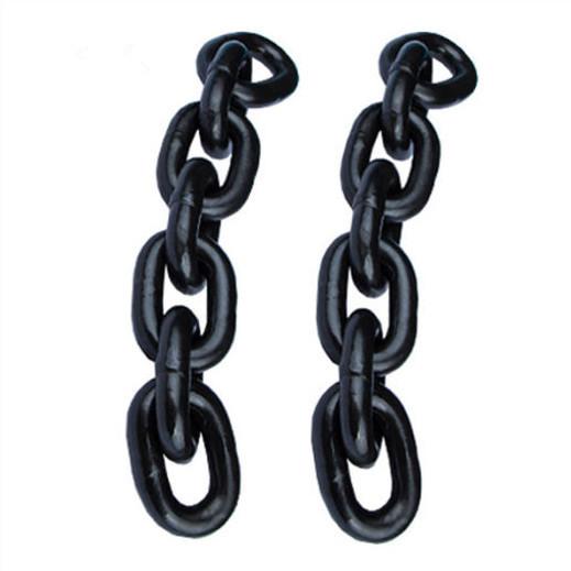 Black Alloy Steel Lifting Accessories For Cranes Grade 80 Lifting Chain