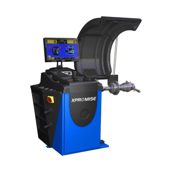 3D Monitor Car Wheel Balancer / Automotive Tire Balancer Self Calibration