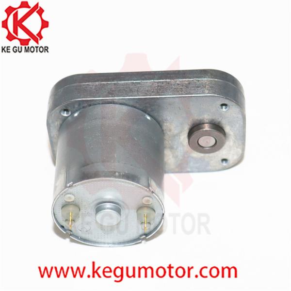 low speed high torque 12v dc motor with 90 degree 38mm worm gearbox 5 rpm gear motor