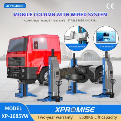 18,739 Lb Column Heavy Duty Forklift Movable Truck Lift For Vehicle Equipment