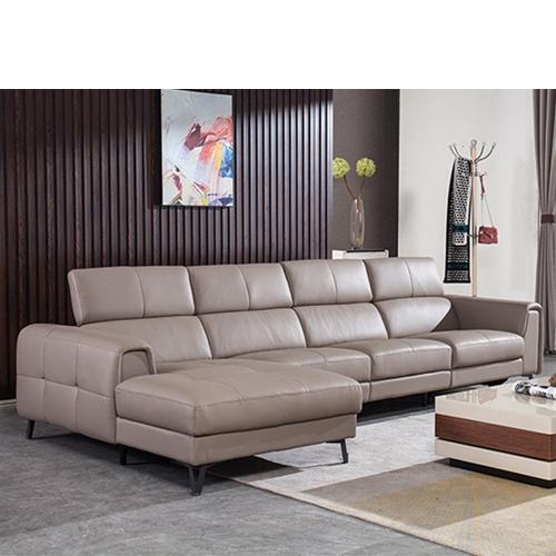 Italian Leather Sofa Multifunctional Electric Corner Sofa Electric Space Capsule Living Room Sofa Combination