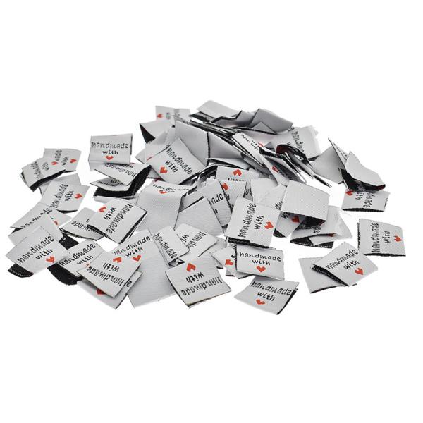 Best Quality Garment Tags And Labels , Clothing Custom Woven Labels