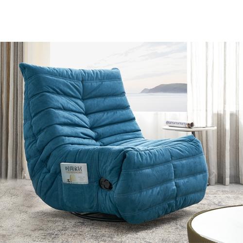 The New Caterpillar Rotating Single Chair Living Room Study Small Apartment Leisure Reclining Functional Unit Sofa