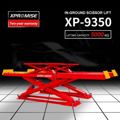 Car Wheel Alignment Scissor Lift 5000kg 0.6 - 0.8Мра Air Pressure