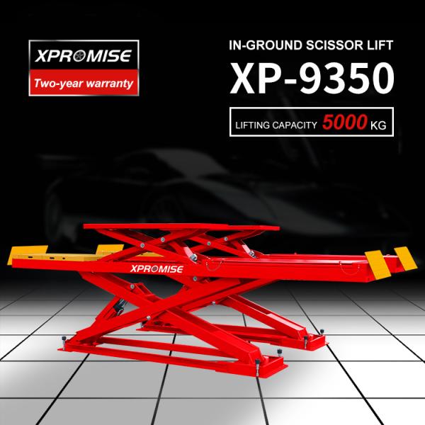 Car Wheel Alignment Scissor Lift 5000kg 0.6 - 0.8Мра Air Pressure