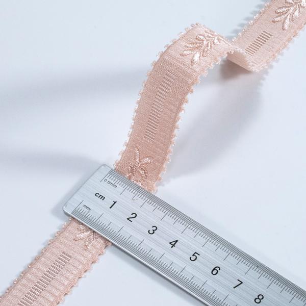 10mm custom elastic scallop picot trim lingerie underwear shoulder lace stretch band for bra underwear lingerie