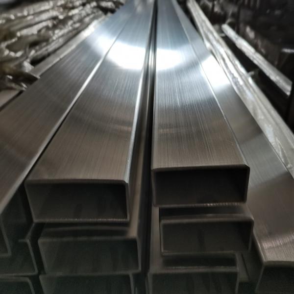 1.4306 / 1.4301 Square Sanitary Stainless Steel Tubing with Hairline Polish Surface