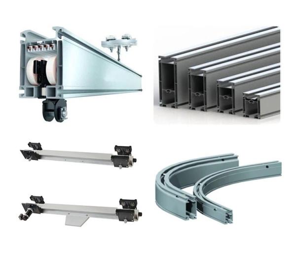 Overhead Crane Accessorie Aluminum Section Kbk Rail Light Crane System Overhead Workstation Aluminium Crane System KBK