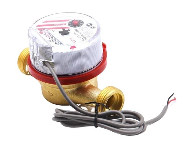 Single Jet Cheap Wholesale Pulse Output Ultrasonic Water Flow Meter Class B Brass Low Price