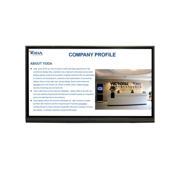 350cd/m2 Multimedia Touch Teaching Screen