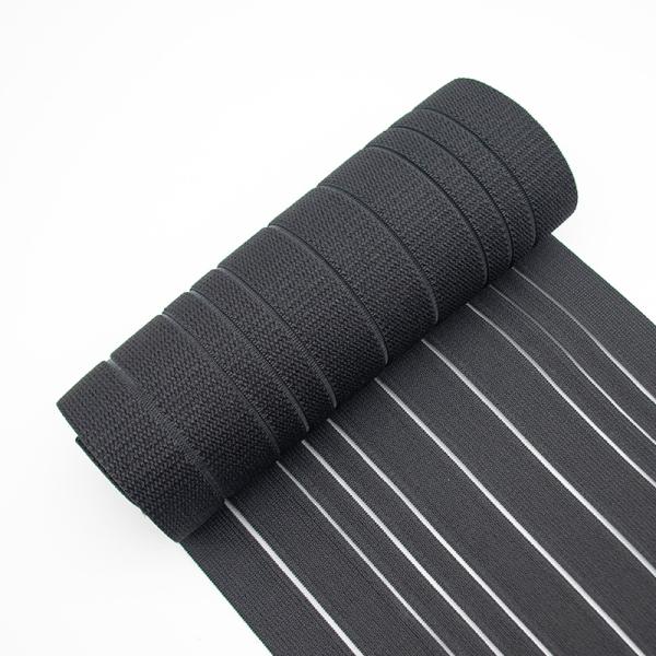 20cm durable custom pattern super wide black elastic waist straps bands for clothing sports stomach belly belt