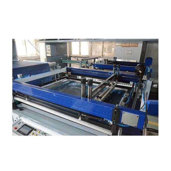 China Nonwoven Fabric Non Stop System , Automatic Cylinder Rotary Silk Screen Printing Machine