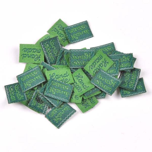Personalized custom logo clothing label woven label tag