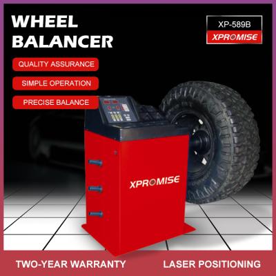 Popular Car Wheel Balancing Machine High Precision Spindle Cheap Wheel Balancer