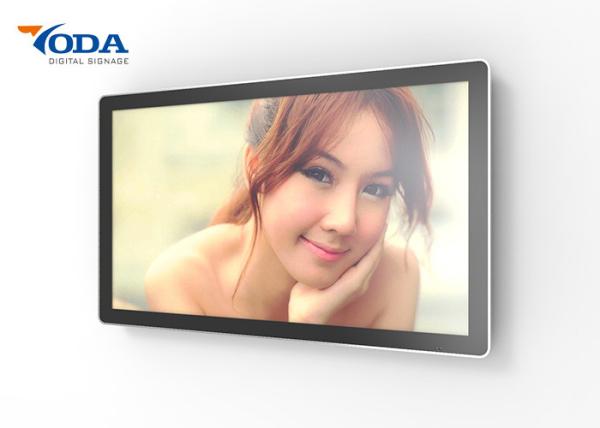Android System Touch Screen Advertising Displays Update Wall Mounted Advertising Display