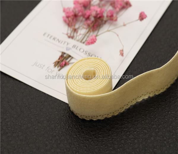 High Quality 19mm Bra Nylon Elastic Band Elastic Band Sexy Bra Straps Can Be Customized Shoes Webbing Garment Spandex / Nylon