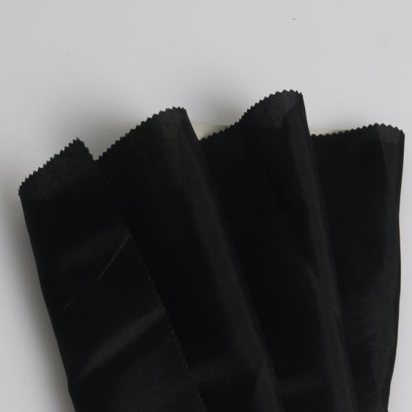 Eco Friendly Recycled 190t Polyester Pongee Fabric 75d*75d For Rain Coat