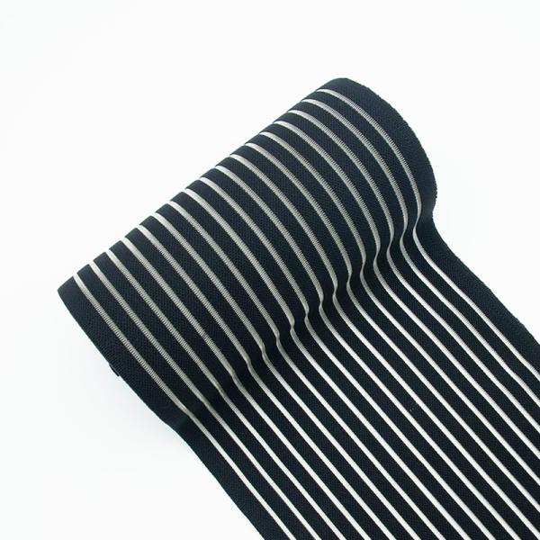 Garment accessories custom wide waistband monofilament elastic band for medical sports bandage 150mm