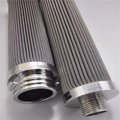 Stainless Steel Pleated Filter for High Dirt Capacity