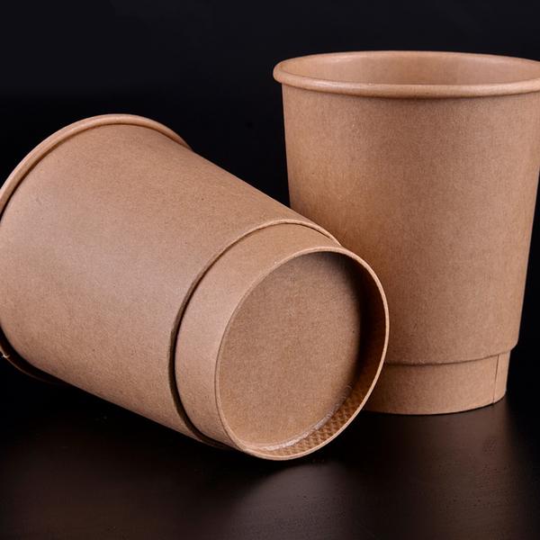 New Design Customer Logo Paper Glass Hot Coffee Disposable Cups For Cafe