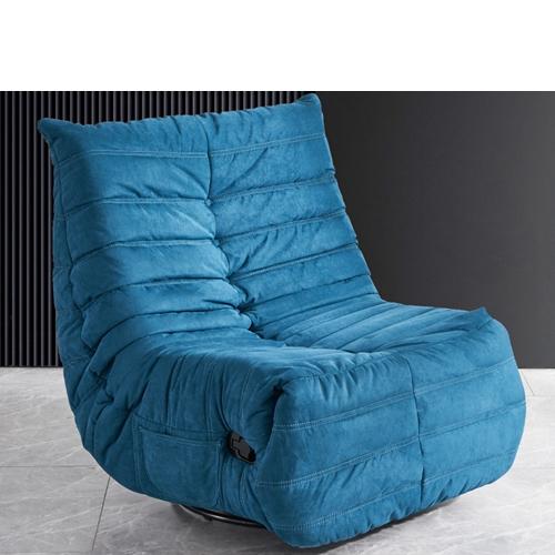 The New Caterpillar Rotating Single Chair Living Room Study Small Apartment Leisure Reclining Functional Unit Sofa