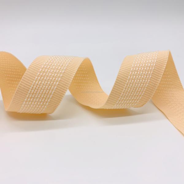 23mm Woven Elastic Band Nylon Spandex Non-slip Belt Shoes Webbing Garment Bags Not Support Eco-friendly Home Textile