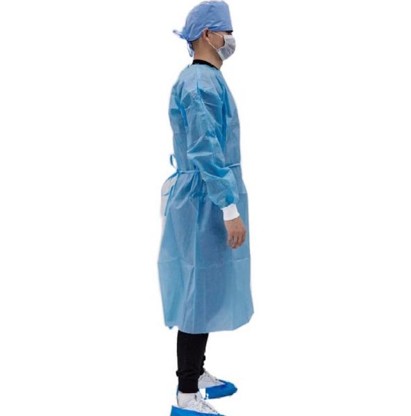 S&J Water Proof Isolation Gown Hospital level 2/level3/level4 pp+pe sms Isolation Gown
