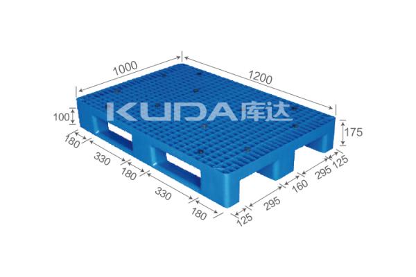 leading pallet supplier 1210E Grid sichuan words PLASTIC PALLET from china good price