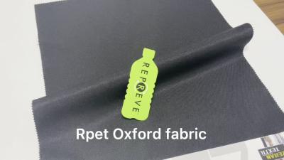 Chinese factory RECYCLED POLY 300D CATION polyester fabric oxford