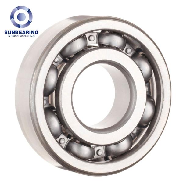 6318 Open Radial Ball Bearing 110*200*38mm Single Row SUNBEARING