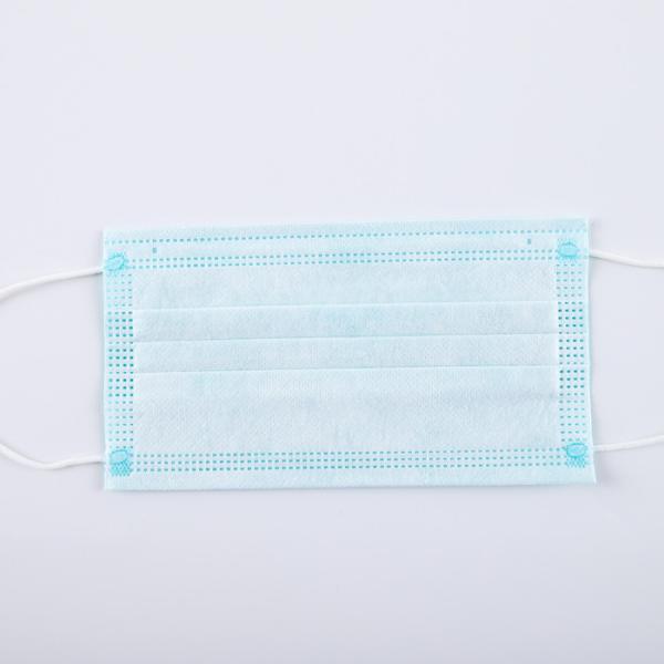 S&J Premium Non-woven Disposable 3 ply Face Mask Medical Fluid Resistant 3-layer Disposable Medical Mask